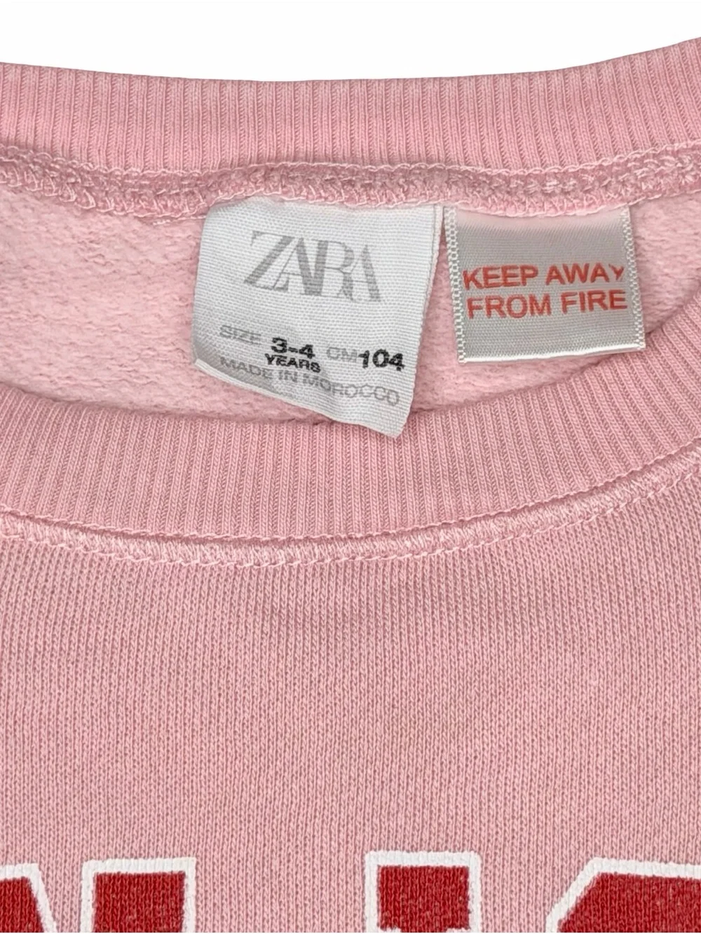 Zara Bonjour NY Sweatshirt